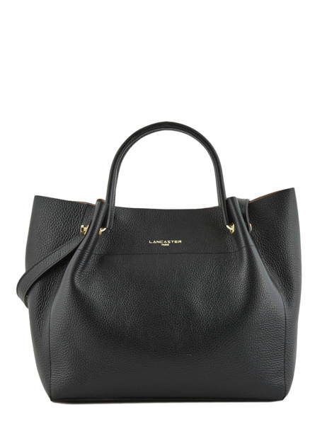 Sac Shopping Foulonne Double Cuir Lancaster Noir foulonne double louisa 20