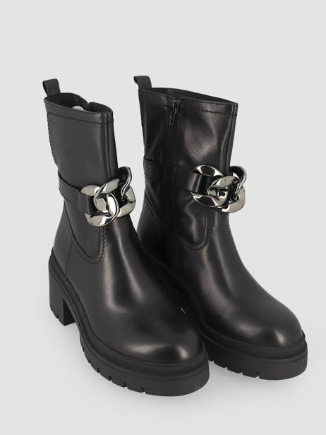 Boots En Cuir  Tamaris Noir women 37 vue secondaire 3