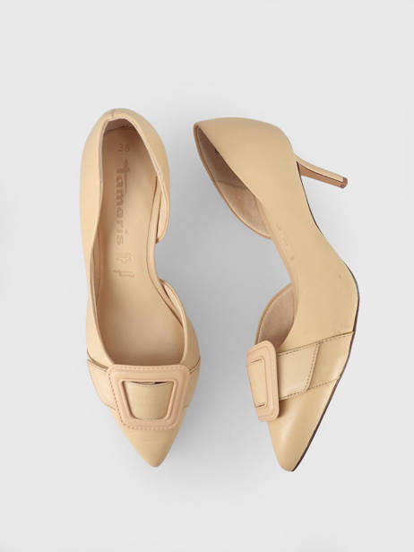 Escarpins En Cuir Tamaris Jaune women 28 vue secondaire 1