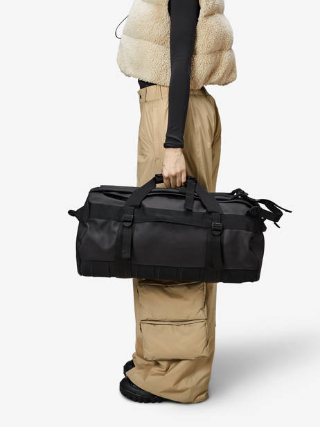 Texel Duffel Bag Small - Sac De Voyage Rains Noir travel 13480 vue secondaire 1